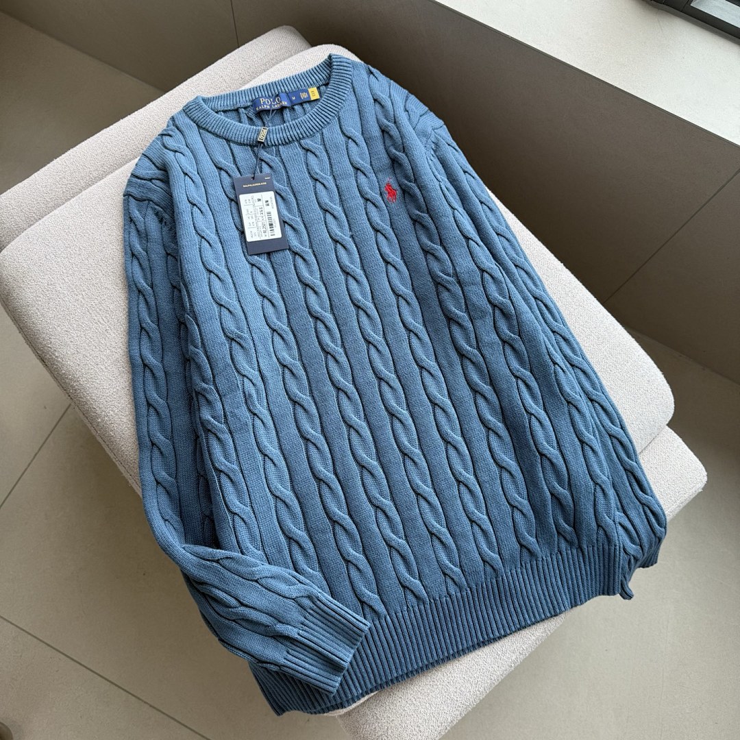 A2591 Rauph Lauren men sweater twist model — תמונה 10