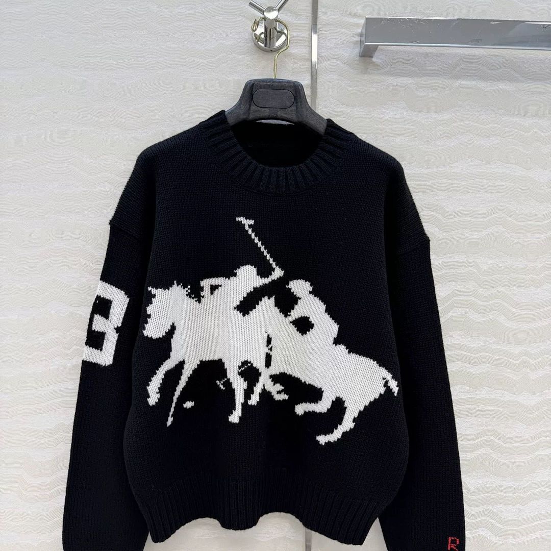 Ralph Lauren Big Pony Cotton Crewneck Sweater · A2834 — תמונה 8