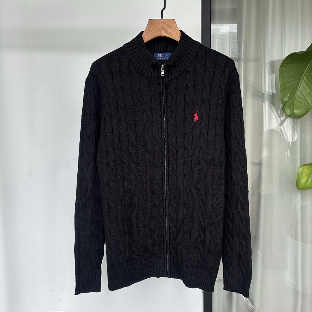 A2592 Rauph Lauren men sweater zipper model — תמונה 25
