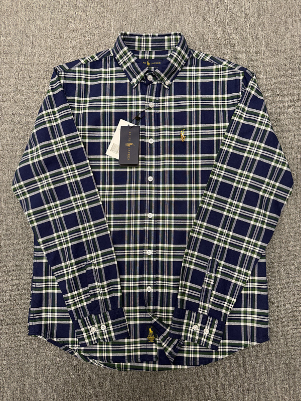 Ralph Lauren Classic Fit Plaid Oxford Shirt · A3248 — תמונה 18