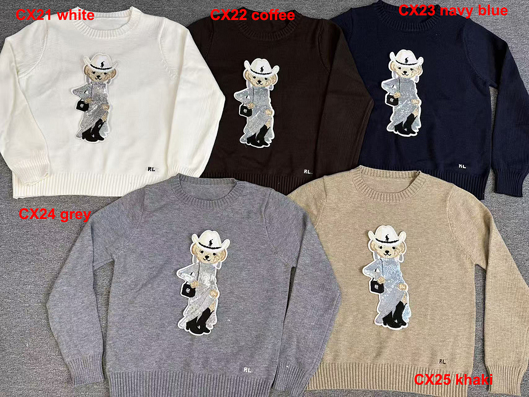Ralph Lauren Polo Bear Cotton Crewneck Sweater · A3396 — תמונה 89