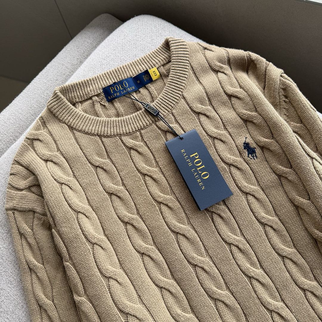 A2591 Rauph Lauren men sweater twist model — תמונה 19