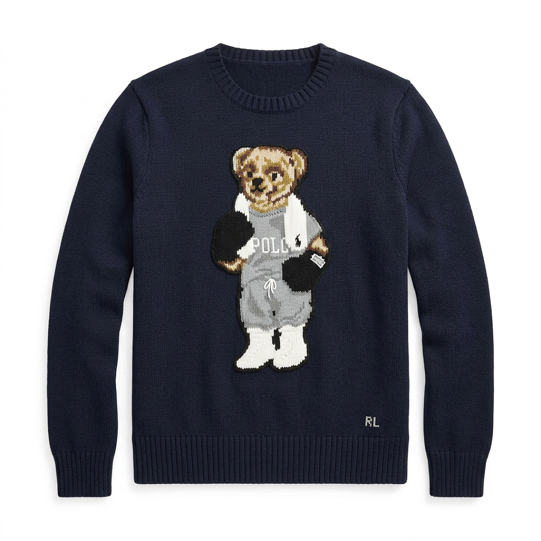 Ralph Lauren Polo Bear Cotton Crewneck Sweater · A3396 — תמונה 10