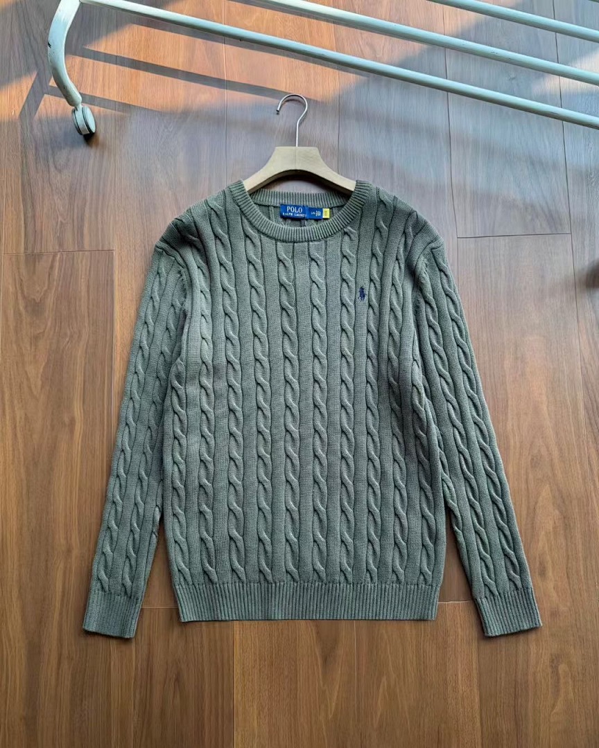 A2591 Rauph Lauren men sweater twist model — תמונה 3