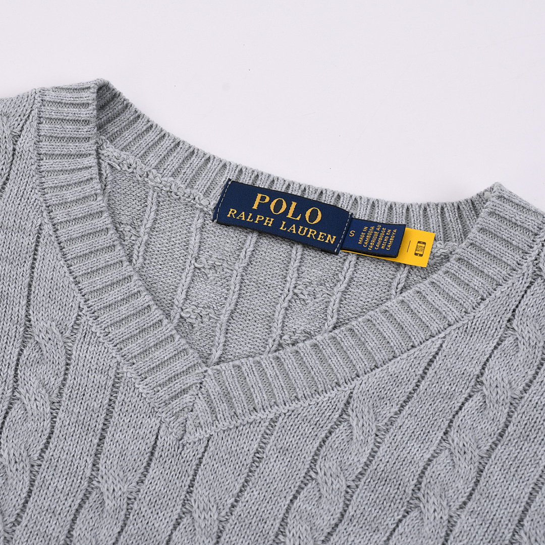 Ralph Lauren — סוודר קצר שרוול · A2463 — תמונה 33