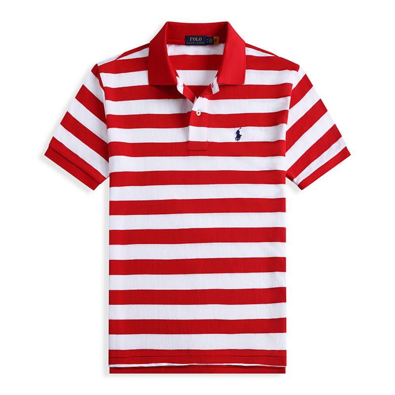 Ralph Lauren Classic Fit Striped Mesh Polo · A2375 — תמונה 28