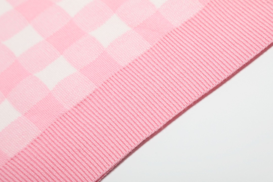 Ralph Lauren Gingham Cotton Short-Sleeve Sweater · A3130 — תמונה 5