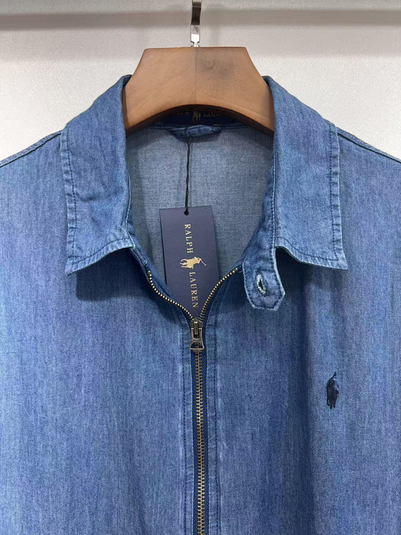 Ralph Lauren Chambray Windbreaker · A2565 — תמונה 7