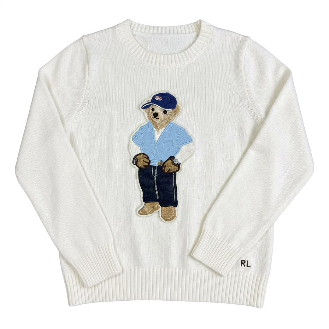 Ralph Lauren Polo Bear Cotton Crewneck Sweater · A3396 — תמונה 72