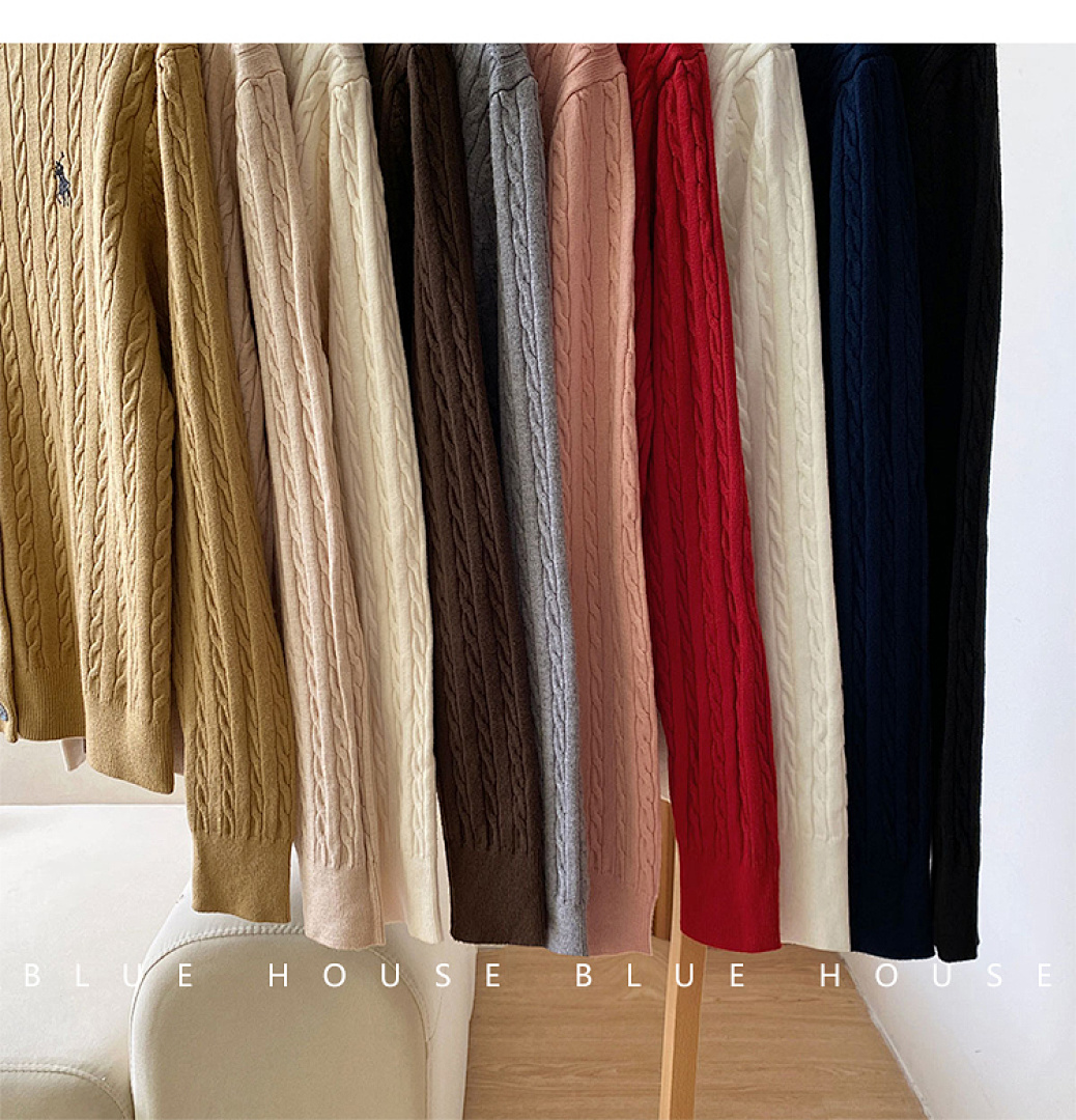 Ralph Lauren Cable-Knit Cotton Cardigan · A2092 — תמונה 14