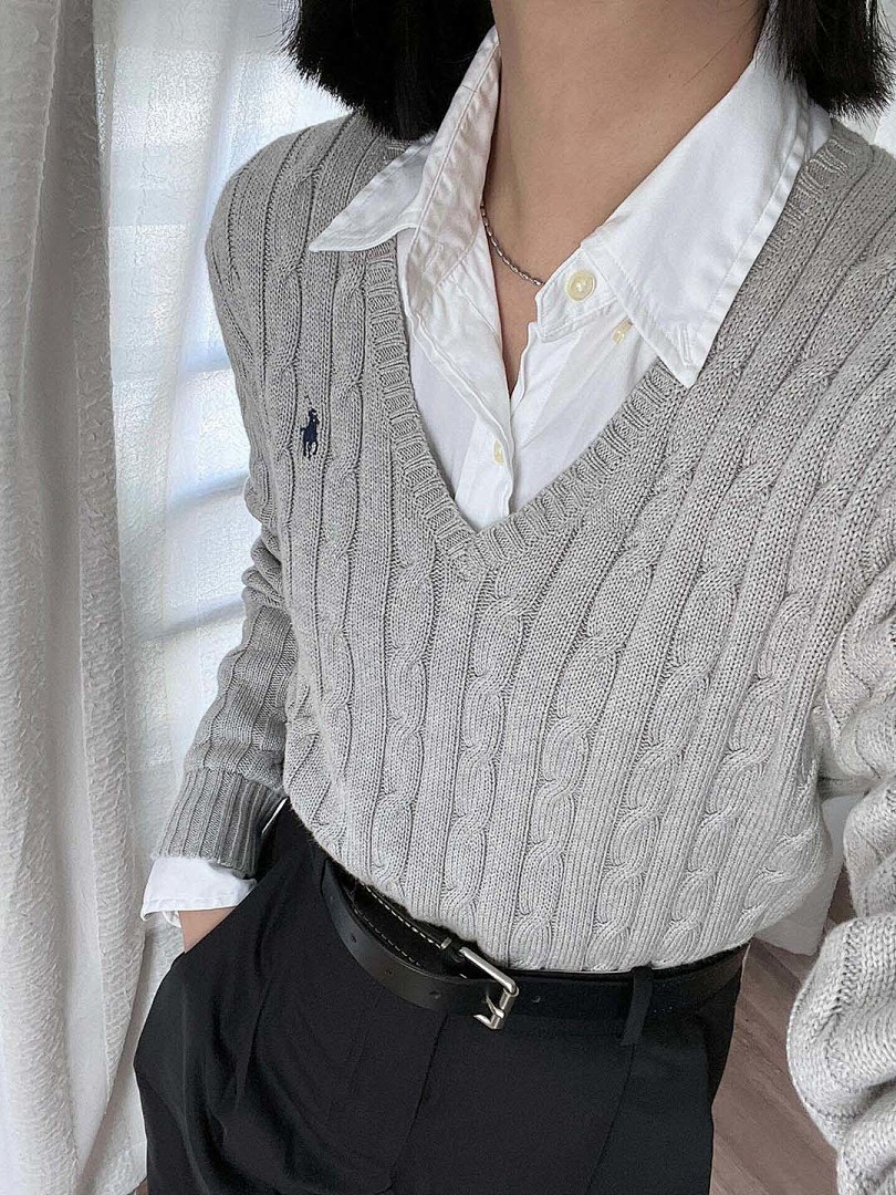Polo Ralph Lauren Julianna Cable-Knit Pima Cotton Sweater · A2617 — תמונה 7