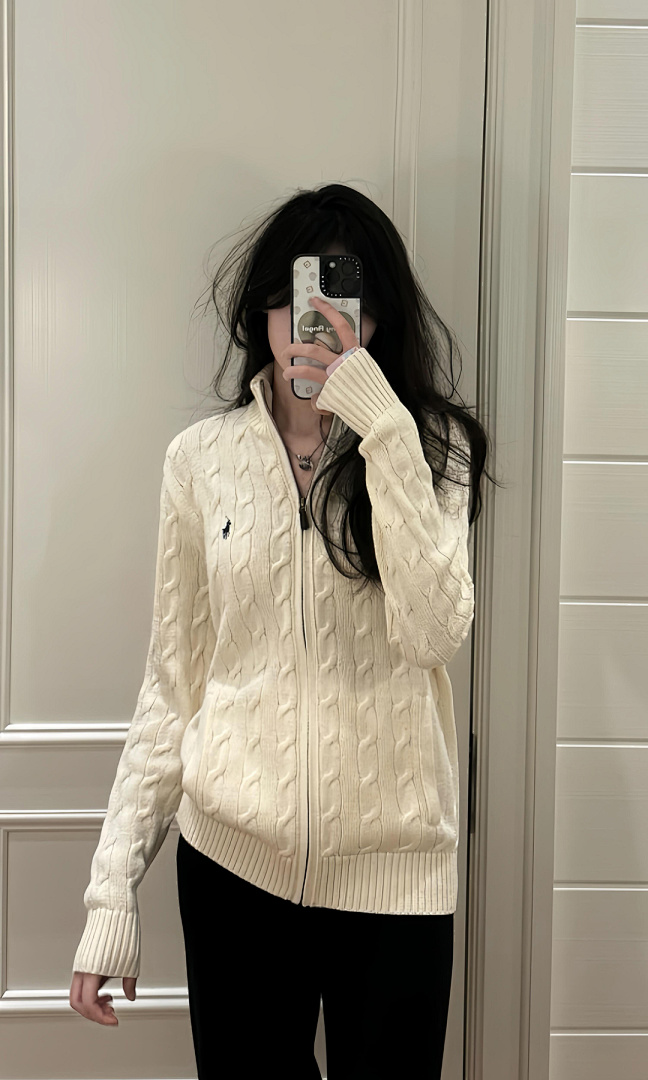 Ralph Lauren — סוודר רוכסן · A2606 — תמונה 5