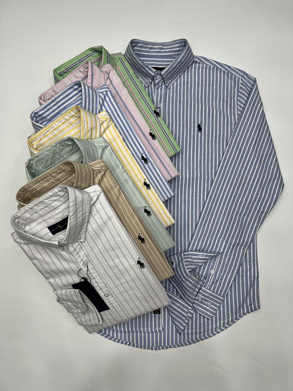 Ralph Lauren Striped Oxford Shirt · A2308 — תמונה 21
