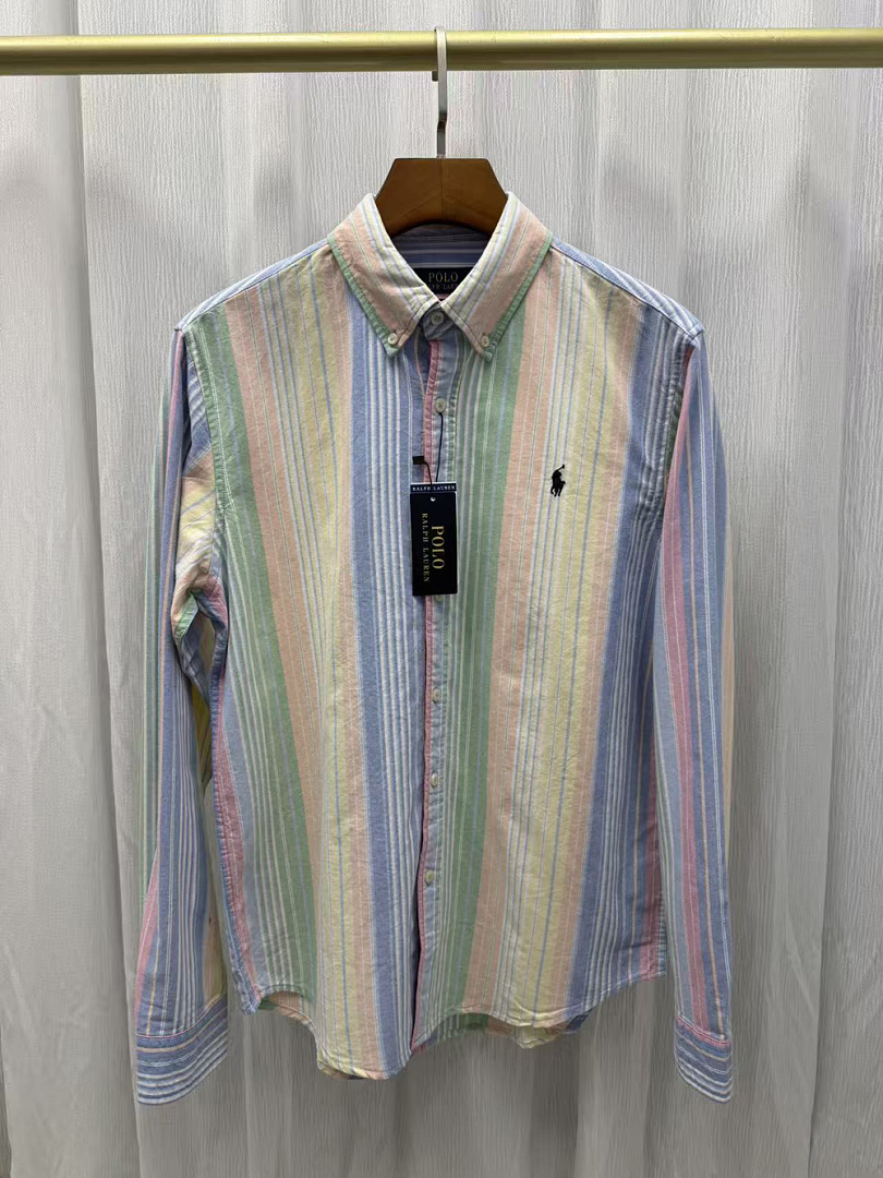 Ralph Lauren Classic Fit Striped Oxford Shirt · A3436 — תמונה 13