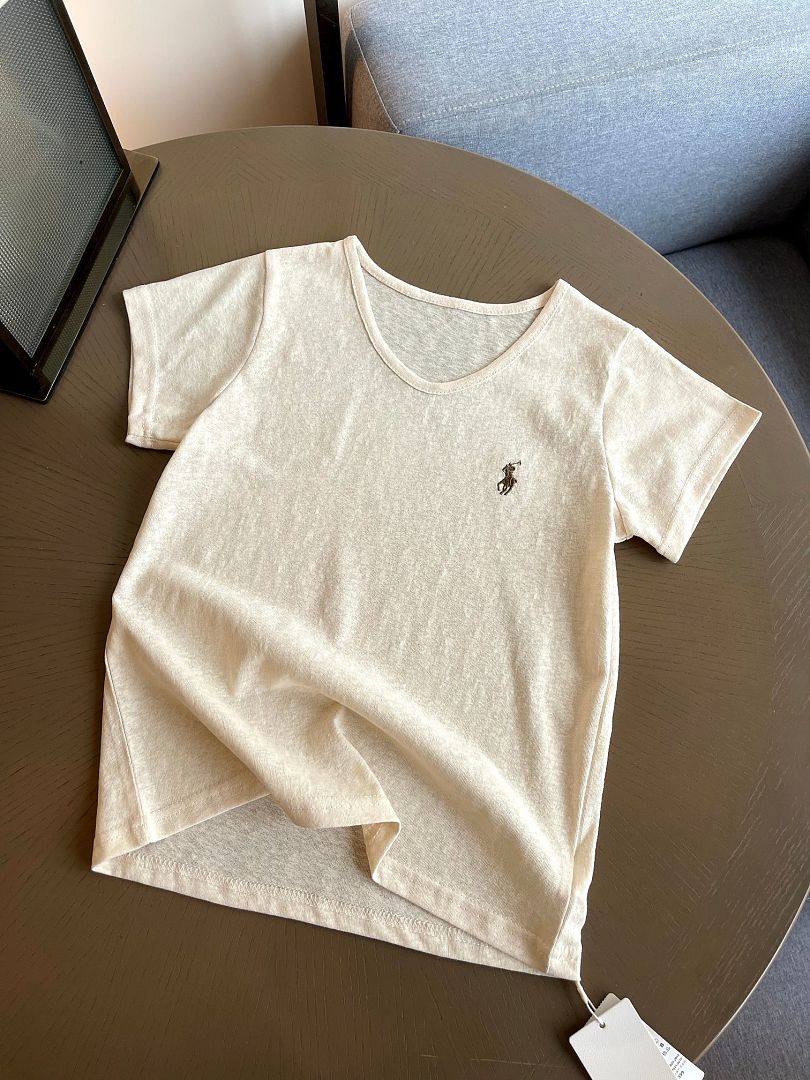 Ralph Lauren Shrunken Fit Jersey Long-Sleeve Tee · A3136 — תמונה 36