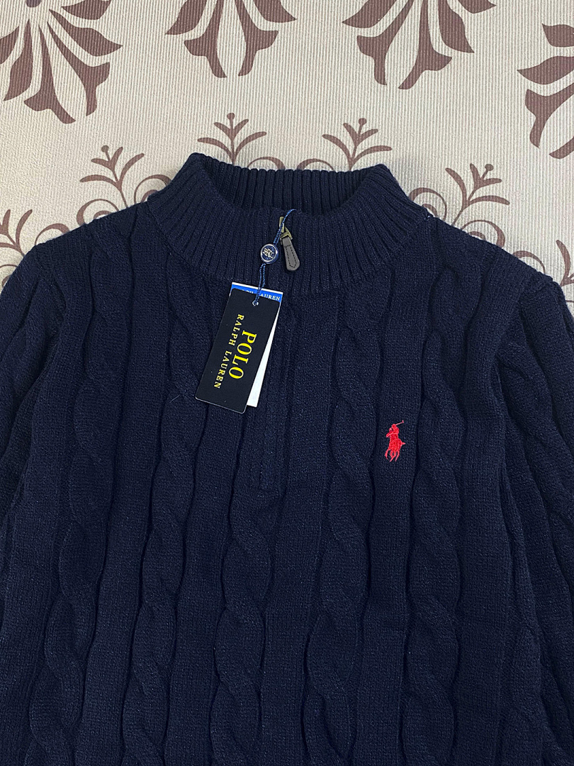Ralph Lauren Cable-Knit Quarter-Zip Sweater · A2520 — תמונה 19