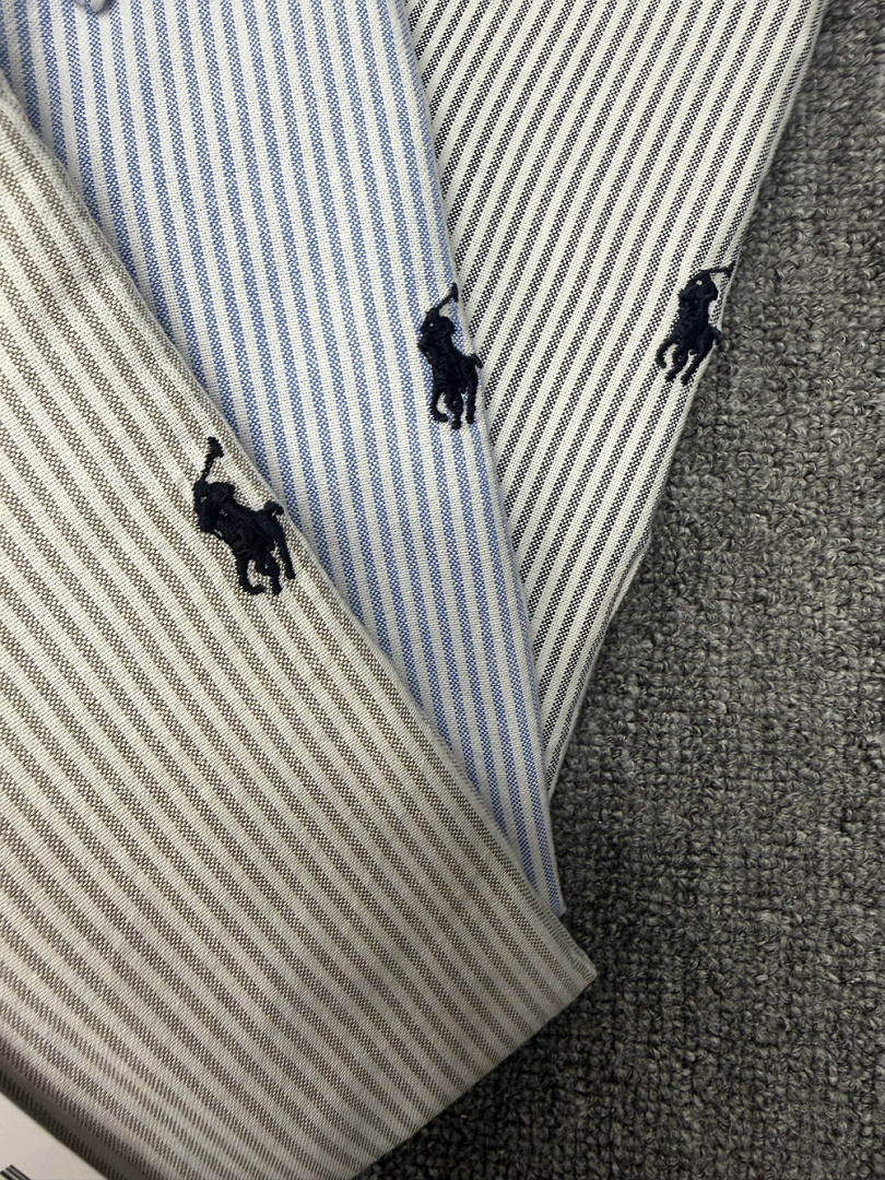 Ralph Lauren Striped Oxford Shirt · A3208 — תמונה 29