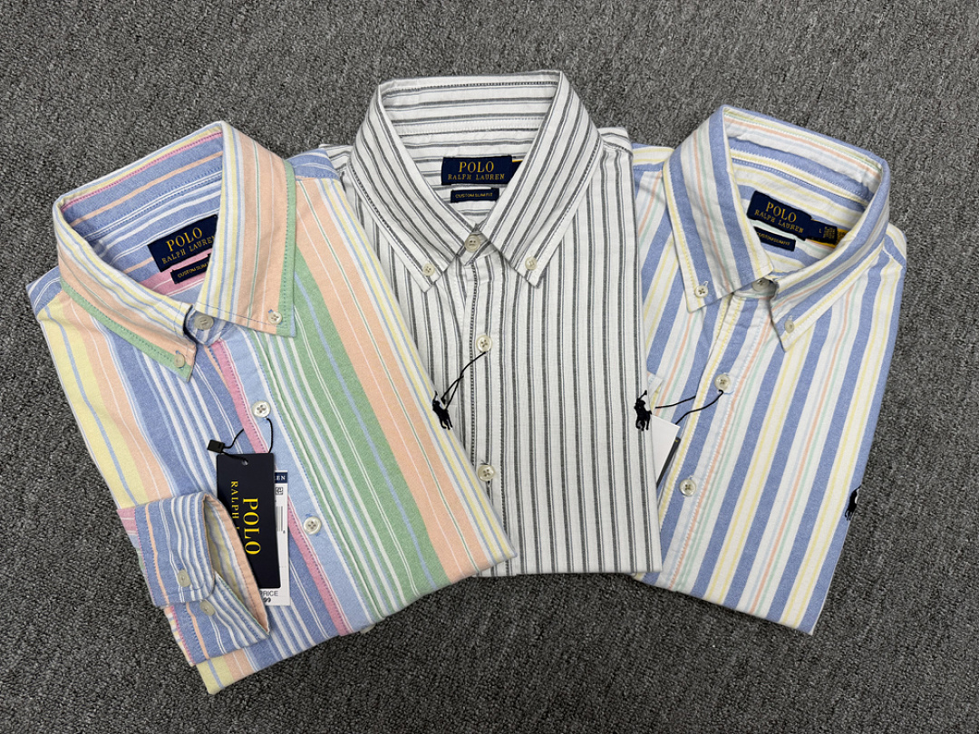 Ralph Lauren Classic Fit Striped Oxford Shirt · A3436 — תמונה 20