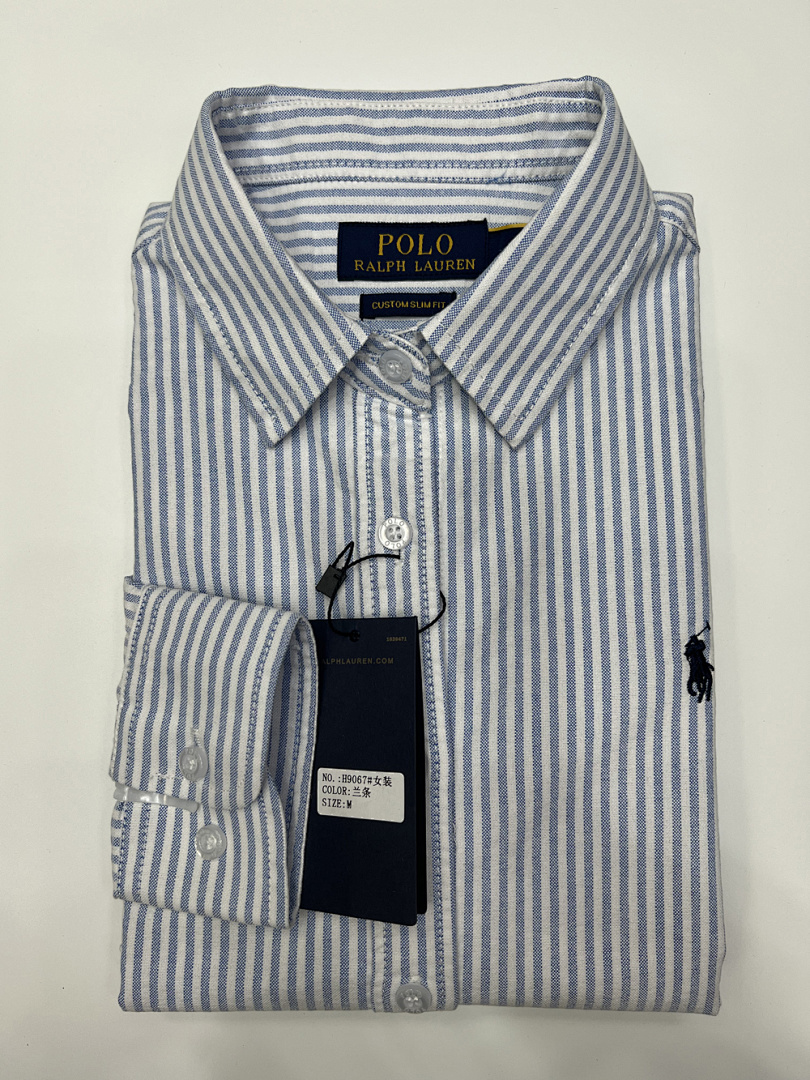 Ralph Lauren Classic Fit Striped Oxford Shirt · A2327 — תמונה 8