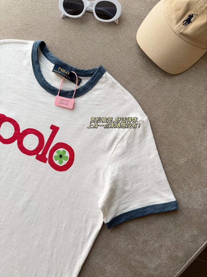Polo Ralph Lauren Jersey Short Sleeve T-shirt · A3104 — תמונה 20