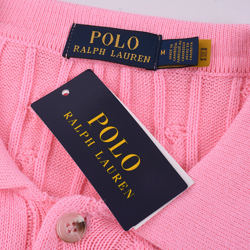 Ralph Lauren Cable-Knit Cotton Polo Sweater · A2569 — תמונה 44