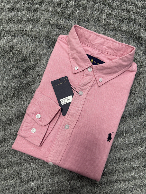 Ralph Lauren The Iconic Solid Cotton Button-Down · A2576 — תמונה 9