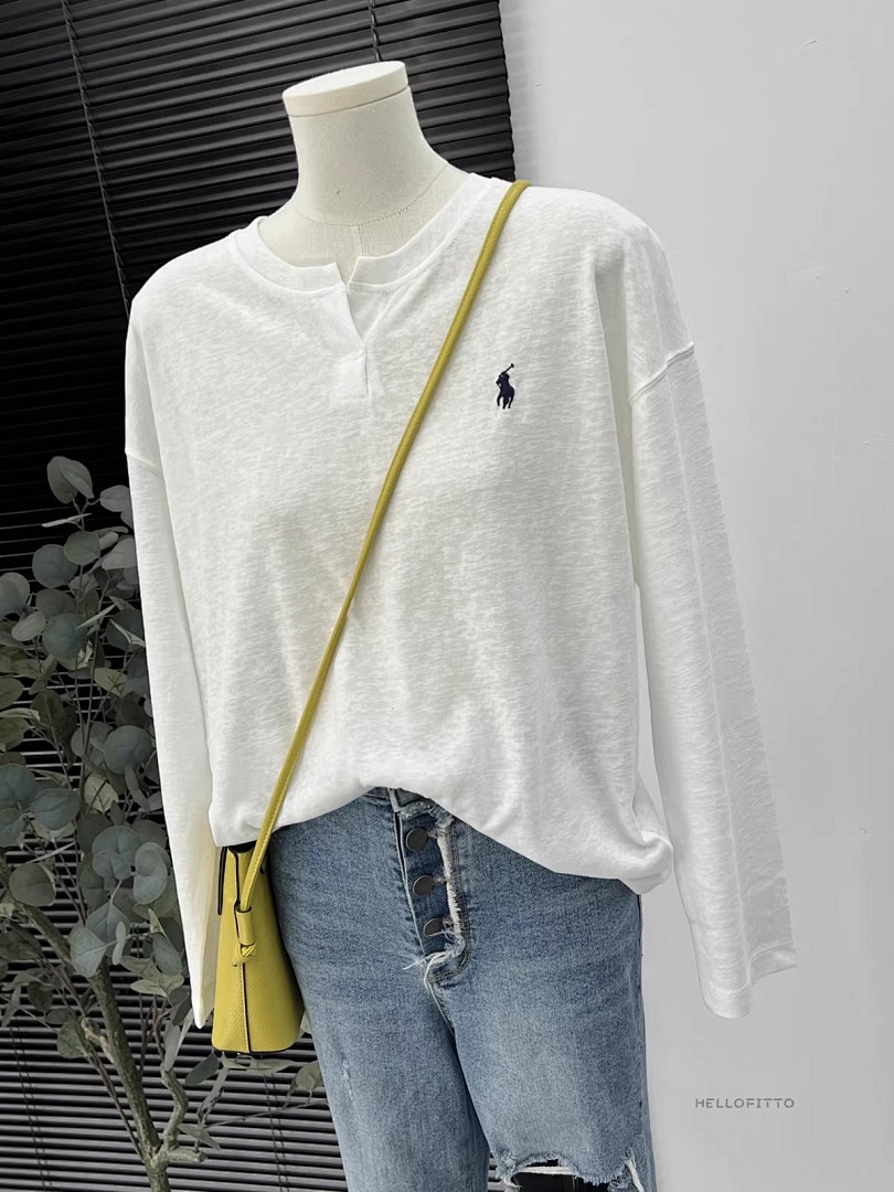 Ralph Lauren Henley · A2385 — תמונה 15