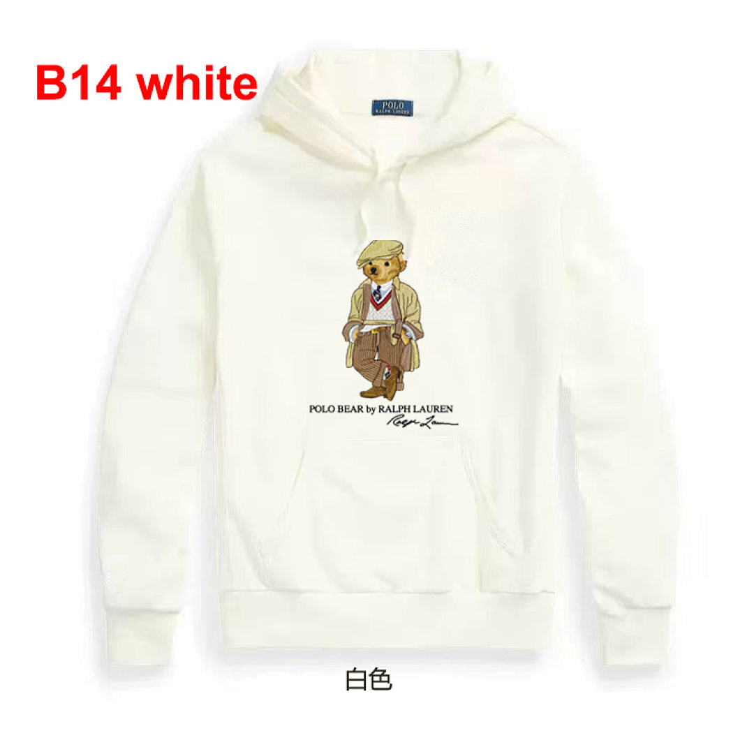 Ralph Lauren Polo Bear Fleece Hoodie · A2599 — תמונה 13