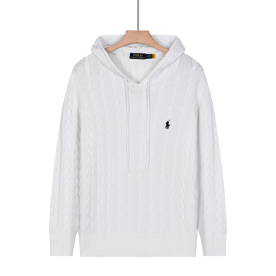 Polo Ralph Lauren Cable Knit Hoodie · A2618 — תמונה 33