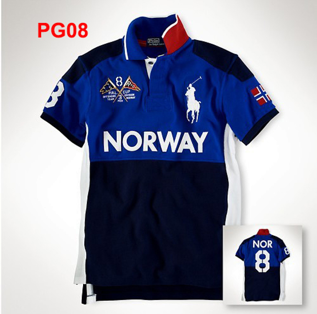Ralph Lauren Mexico Color Block Pique Polo · A2437 — תמונה 10