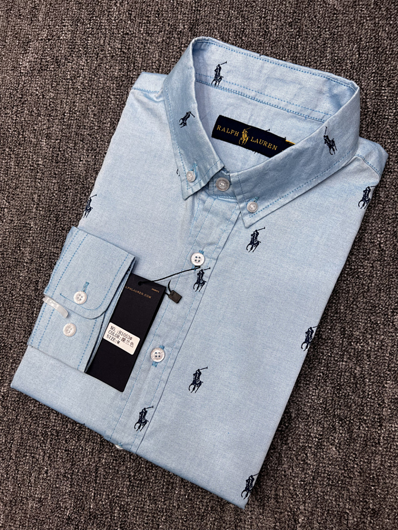 Ralph Lauren Polo Pony Cotton Oxford Shirt · A2349 — תמונה 18
