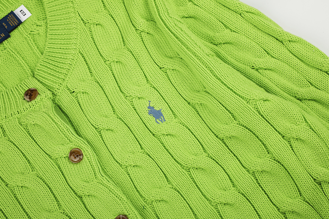 Ralph Lauren Cable Knit Cotton Cardigan · A3415 — תמונה 51