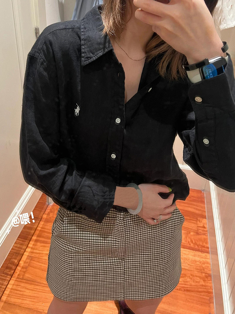Ralph Lauren Classic Fit Linen Shirt · A2396 — תמונה 26
