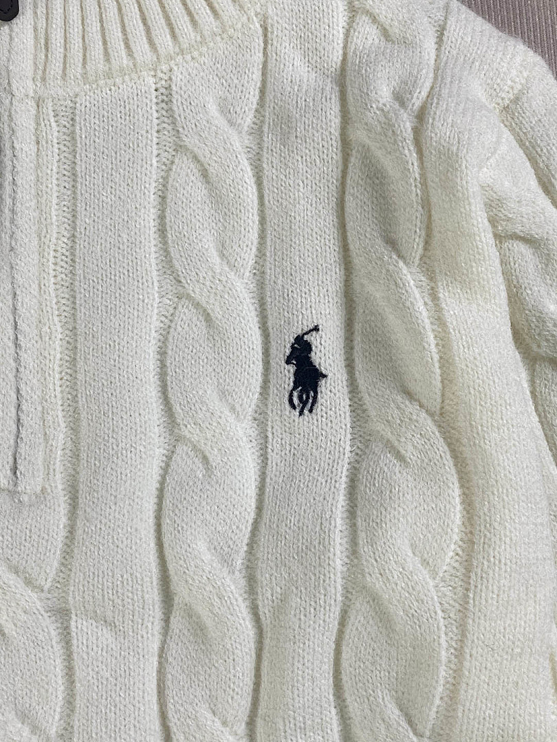 Ralph Lauren Cable-Knit Quarter-Zip Sweater · A2520 — תמונה 11