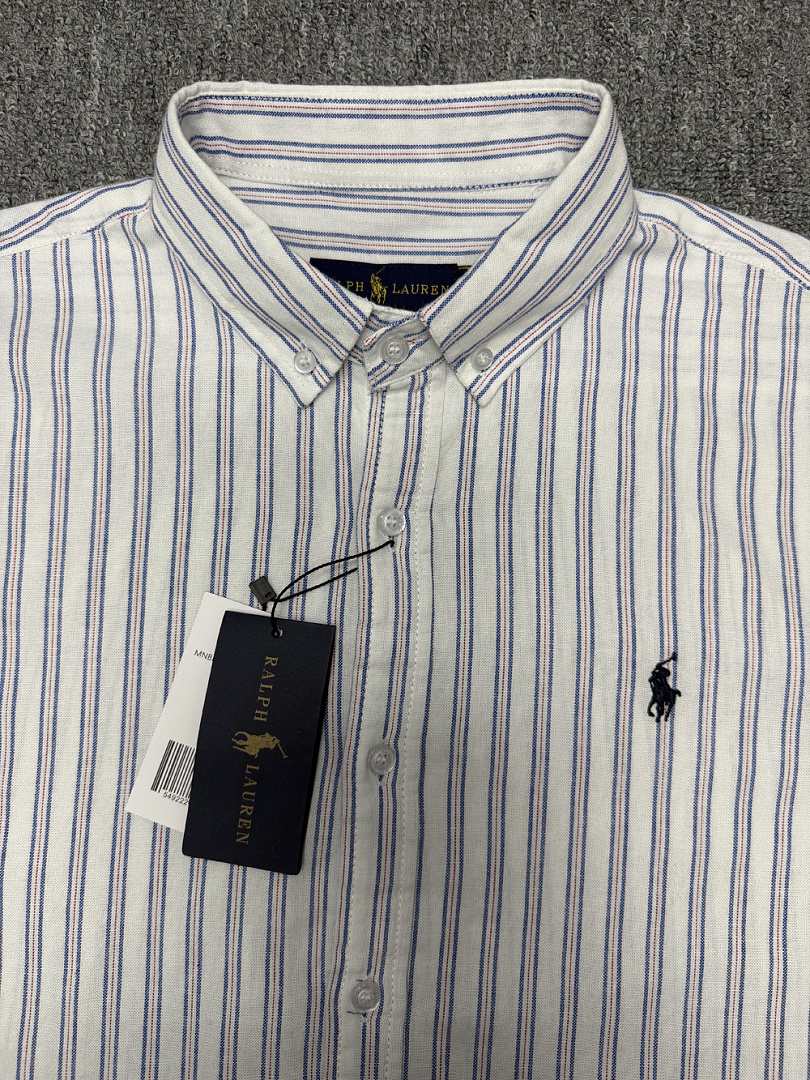Ralph Lauren Classic Fit Striped Oxford Shirt · A3238 — תמונה 23