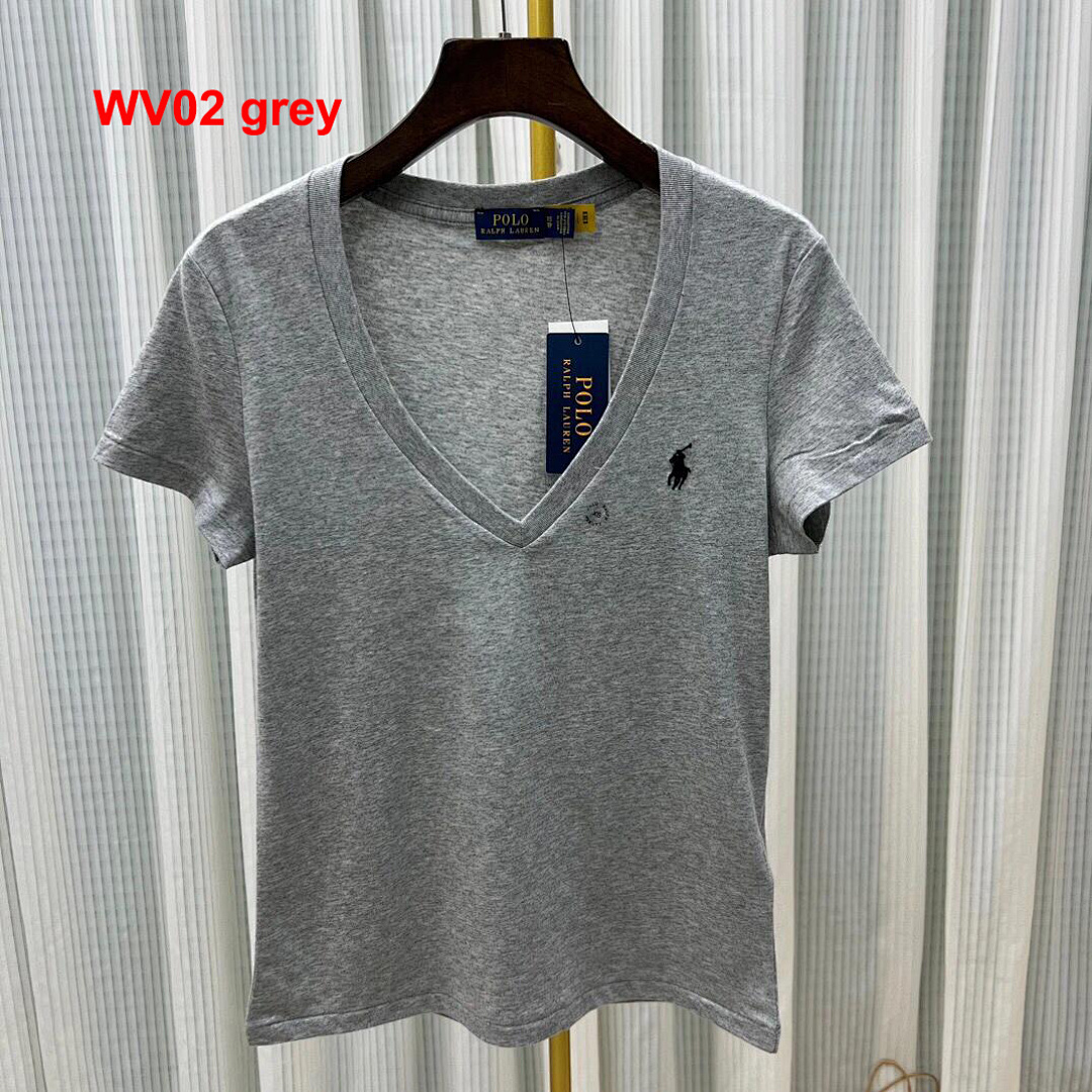 Ralph Lauren Cotton Jersey V-Neck Tee · A2187 — תמונה 8