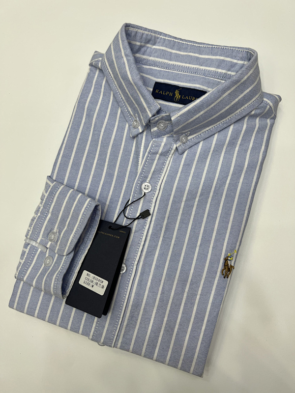 Ralph Lauren Striped Oxford Shirt · A2309 — תמונה 19