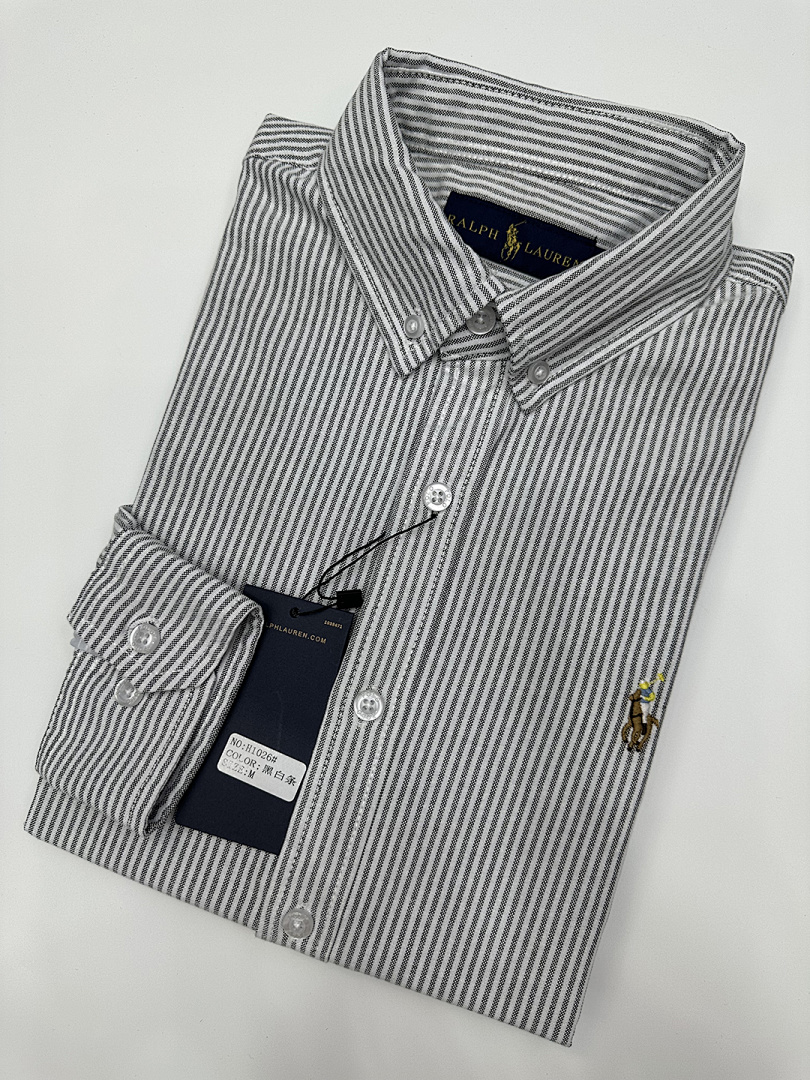 Ralph Lauren Classic Fit Striped Oxford Shirt · A1989 — תמונה 12