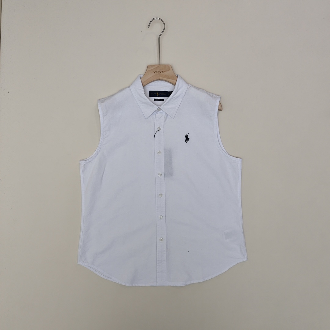 Ralph Lauren Sleeveless Oxford Shirt · A2259 — תמונה 13