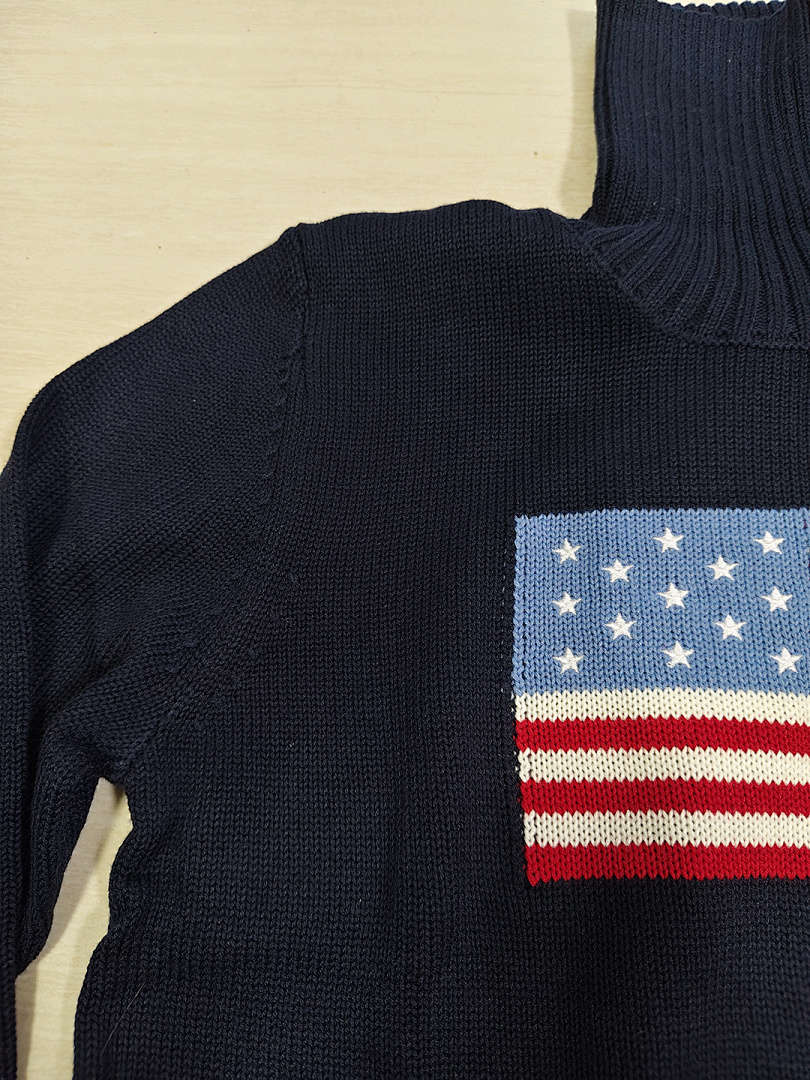 Ralph Lauren Flag Turtleneck Sweater · A2931 — תמונה 4