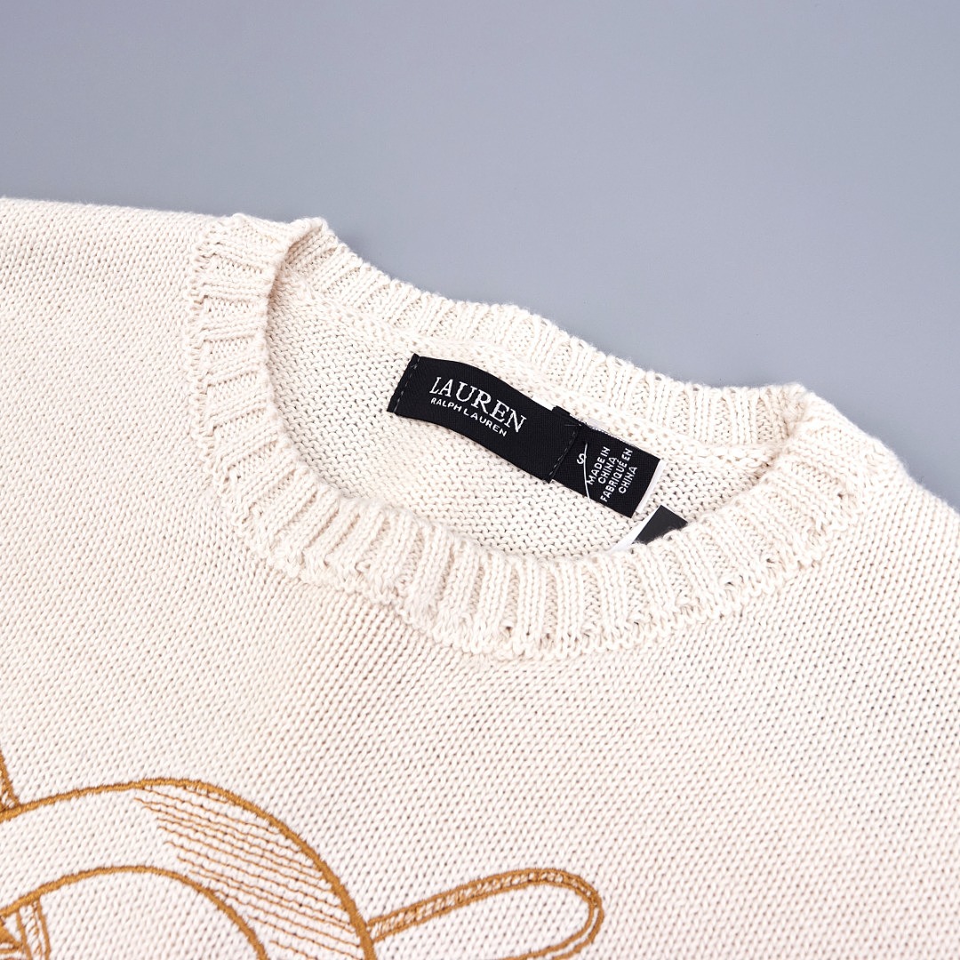 Ralph Lauren Polo Bear Cotton Crewneck Sweater · A3464 — תמונה 8