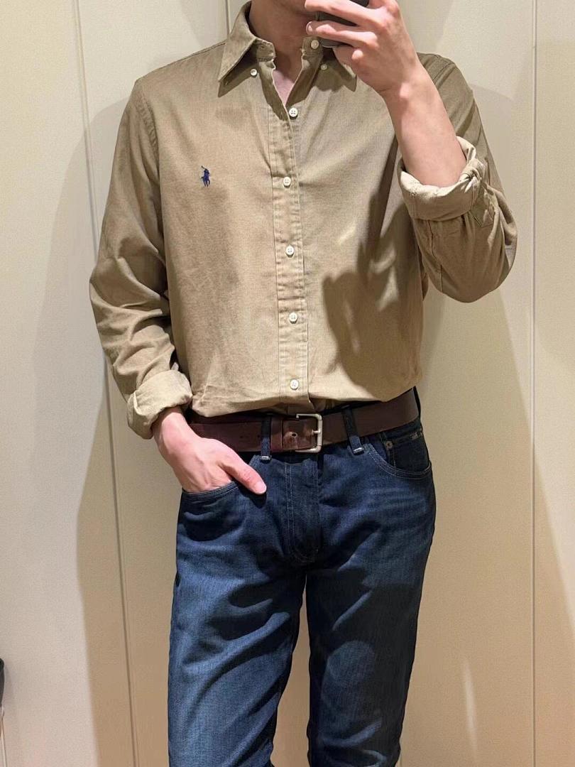 Polo Ralph Lauren Corduroy Long-Sleeve Collared Shirt · A2496 — תמונה 34