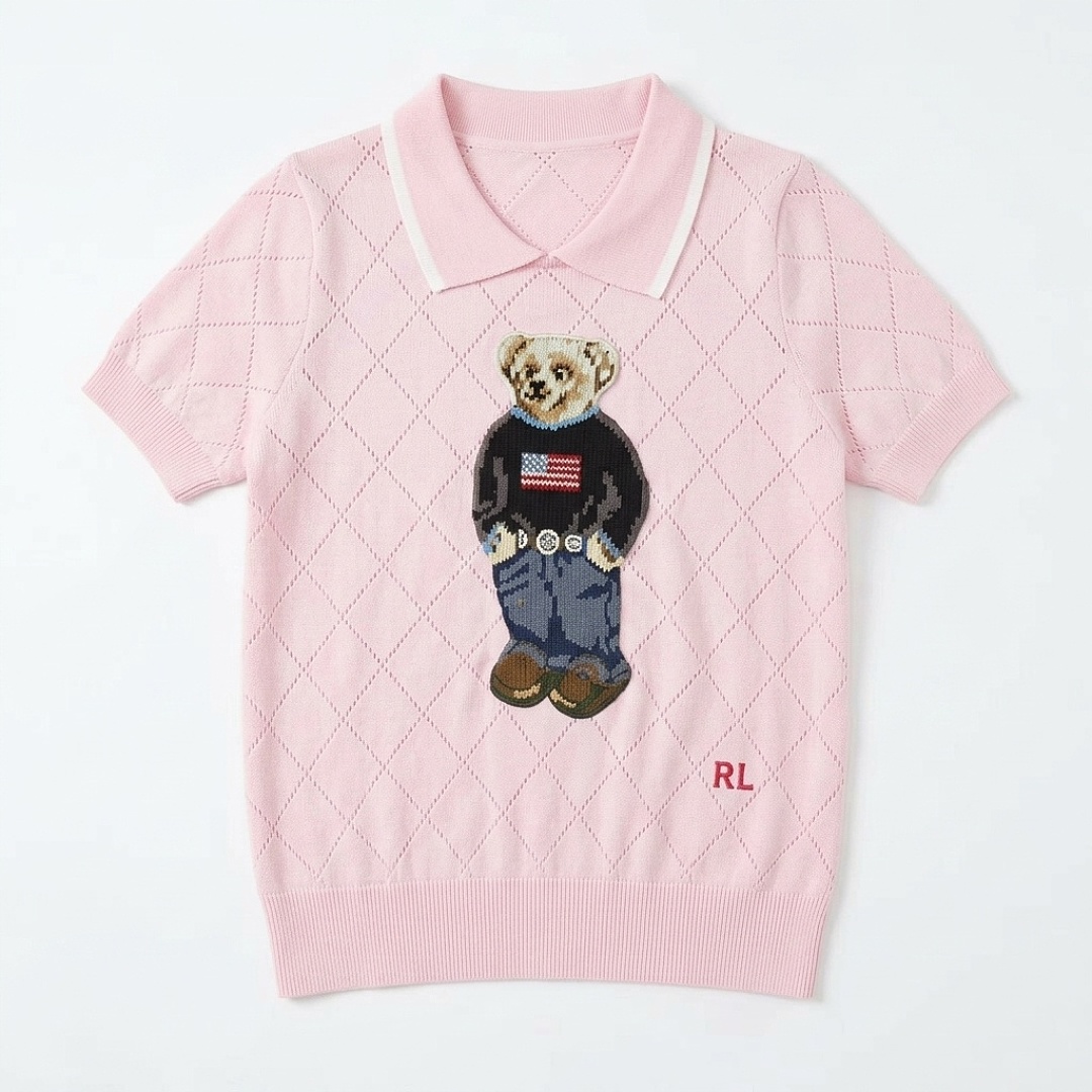 Ralph Lauren Polo Bear Jersey T-Shirt · A3395 — תמונה 29