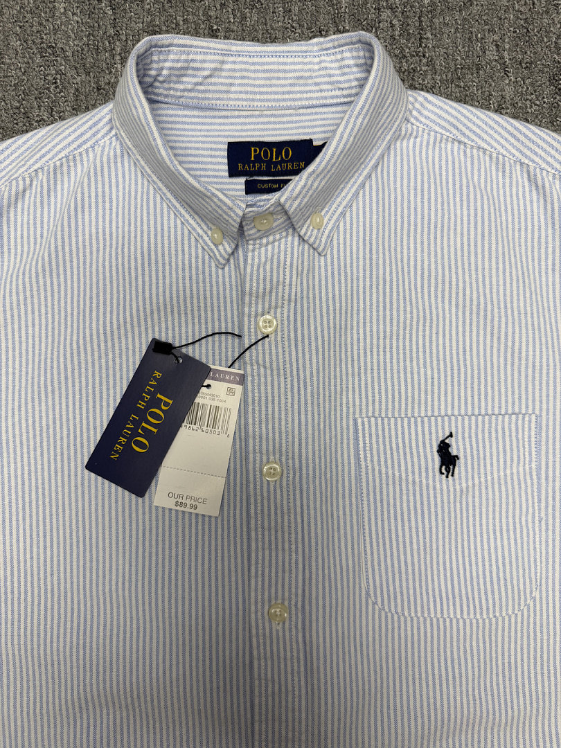 Ralph Lauren Classic Fit Striped Oxford Shirt · A3277 — תמונה 22