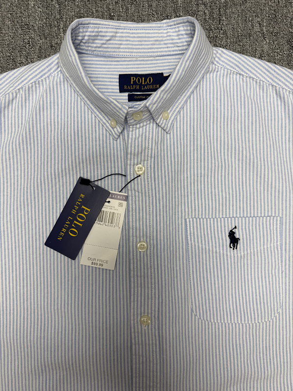 Ralph Lauren Classic Fit Striped Oxford Shirt · A3277 — תמונה 23