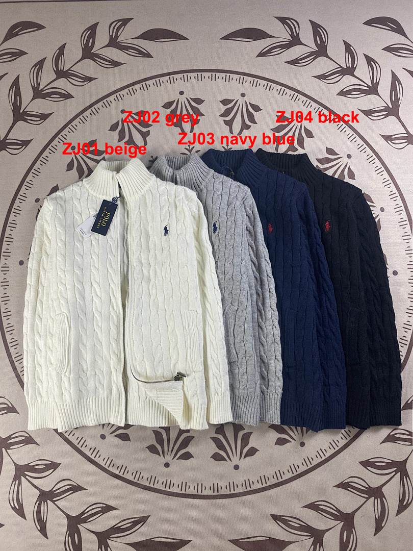Ralph Lauren — סוודר רוכסן · A2606