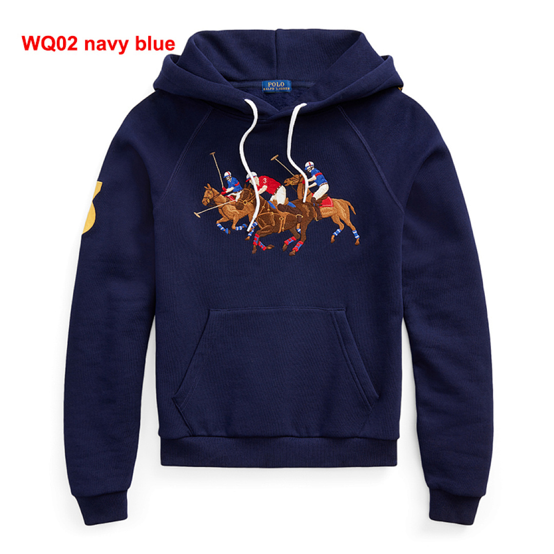 Ralph Lauren Triple-Pony Fleece Hoodie · A1353 — תמונה 3
