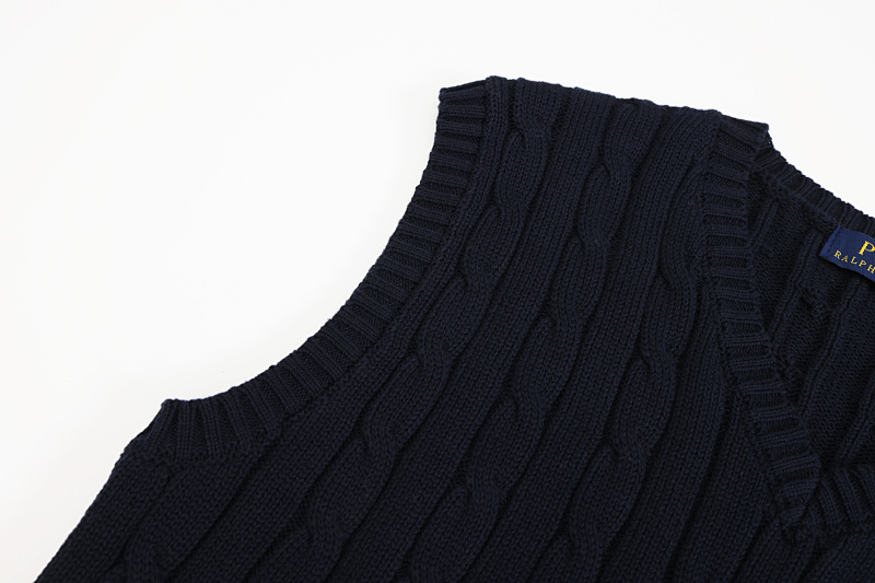 Polo Ralph Lauren Cable-Knit Cotton Sweater Vest · A2831 — תמונה 15