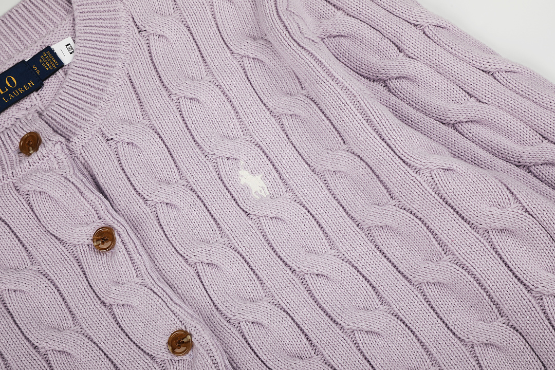 Ralph Lauren Cable Knit Cotton Cardigan · A3415 — תמונה 47