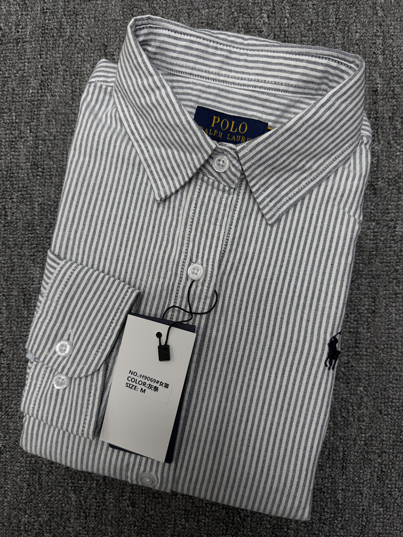 Ralph Lauren Striped Oxford Shirt · A3208 — תמונה 23